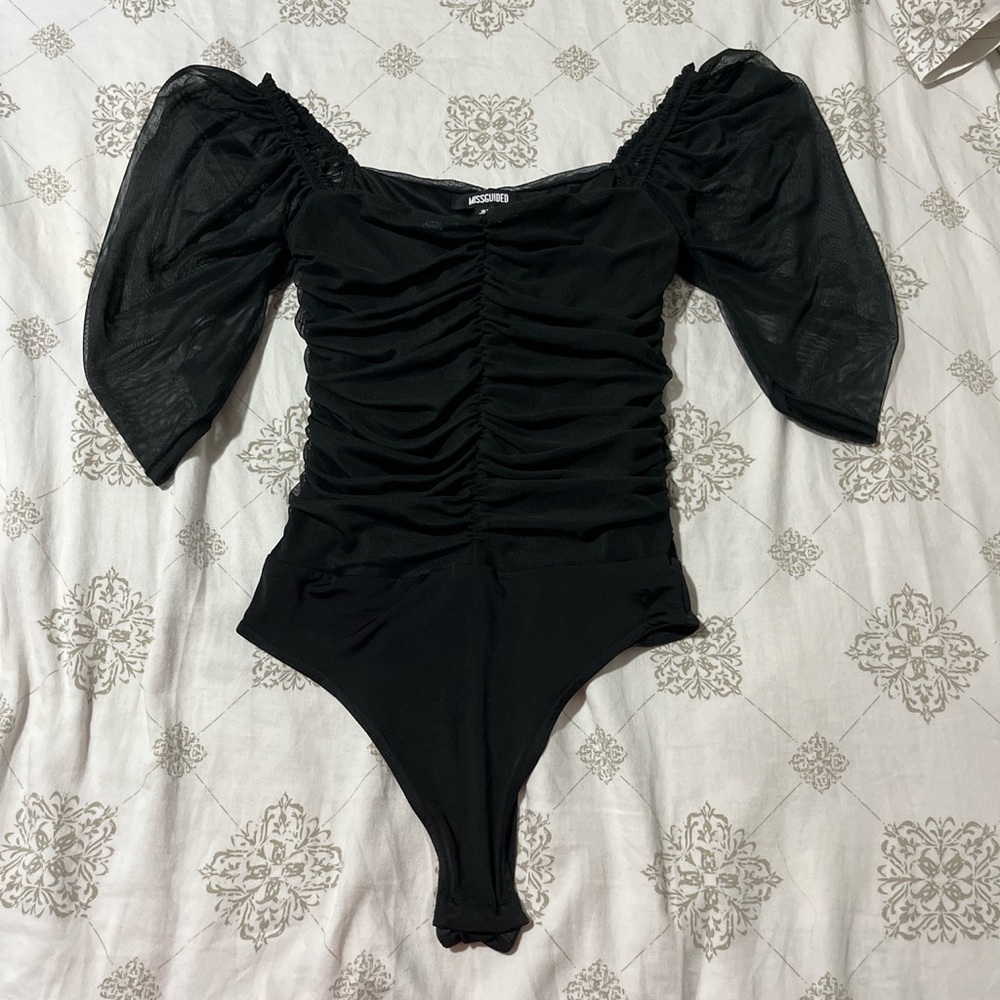 Missguided milk maid bodysuit